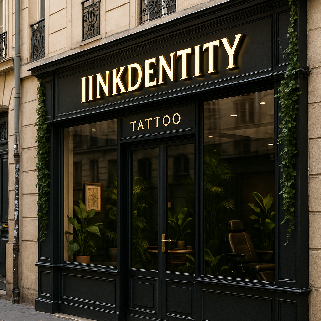 Enseigne Découpée – Lettres & Logo