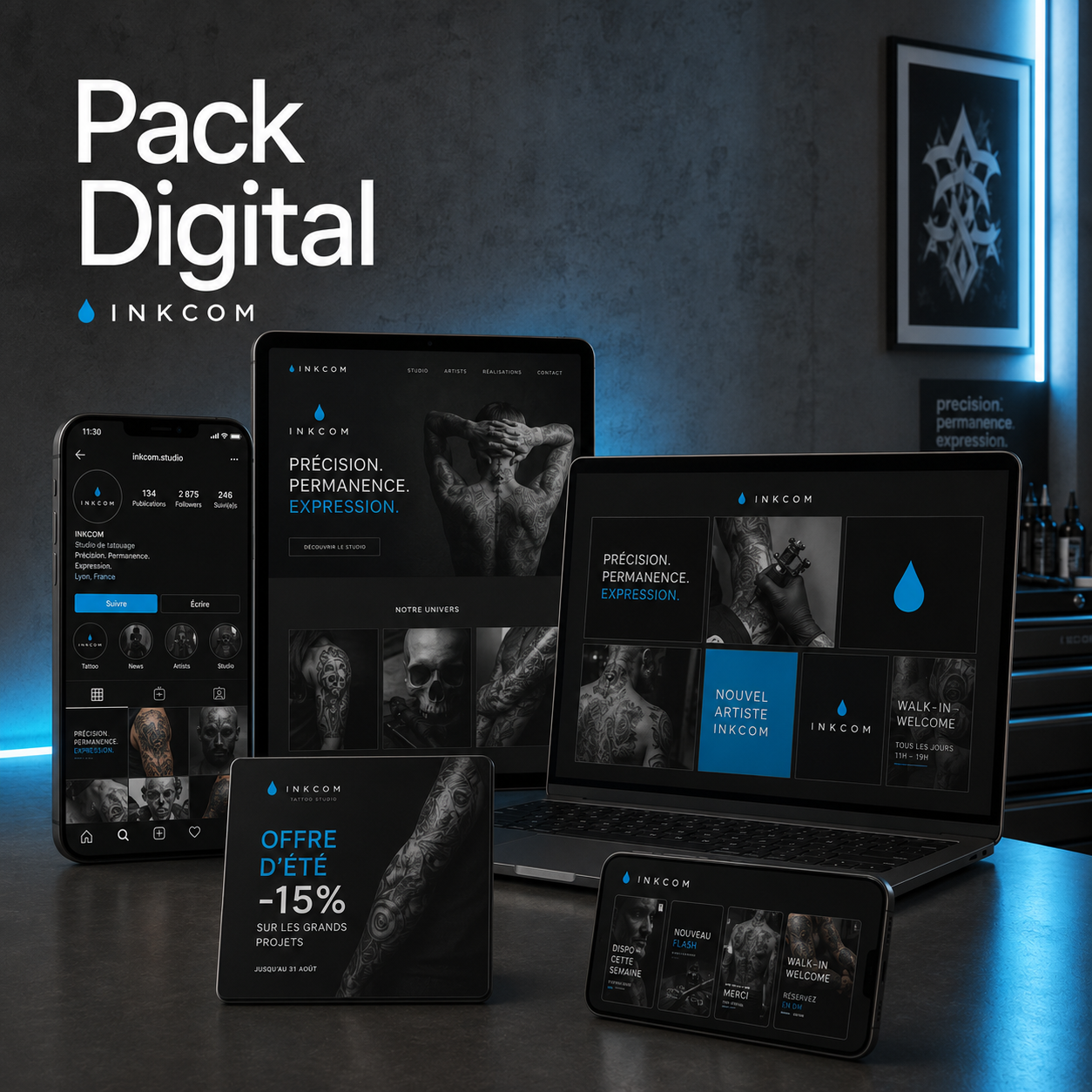 Pack Digital - Gestion Réseaux Sociaux